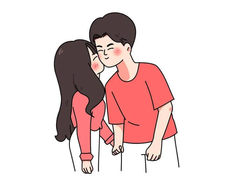 Chiêm bao thấy hai người hôn nhau