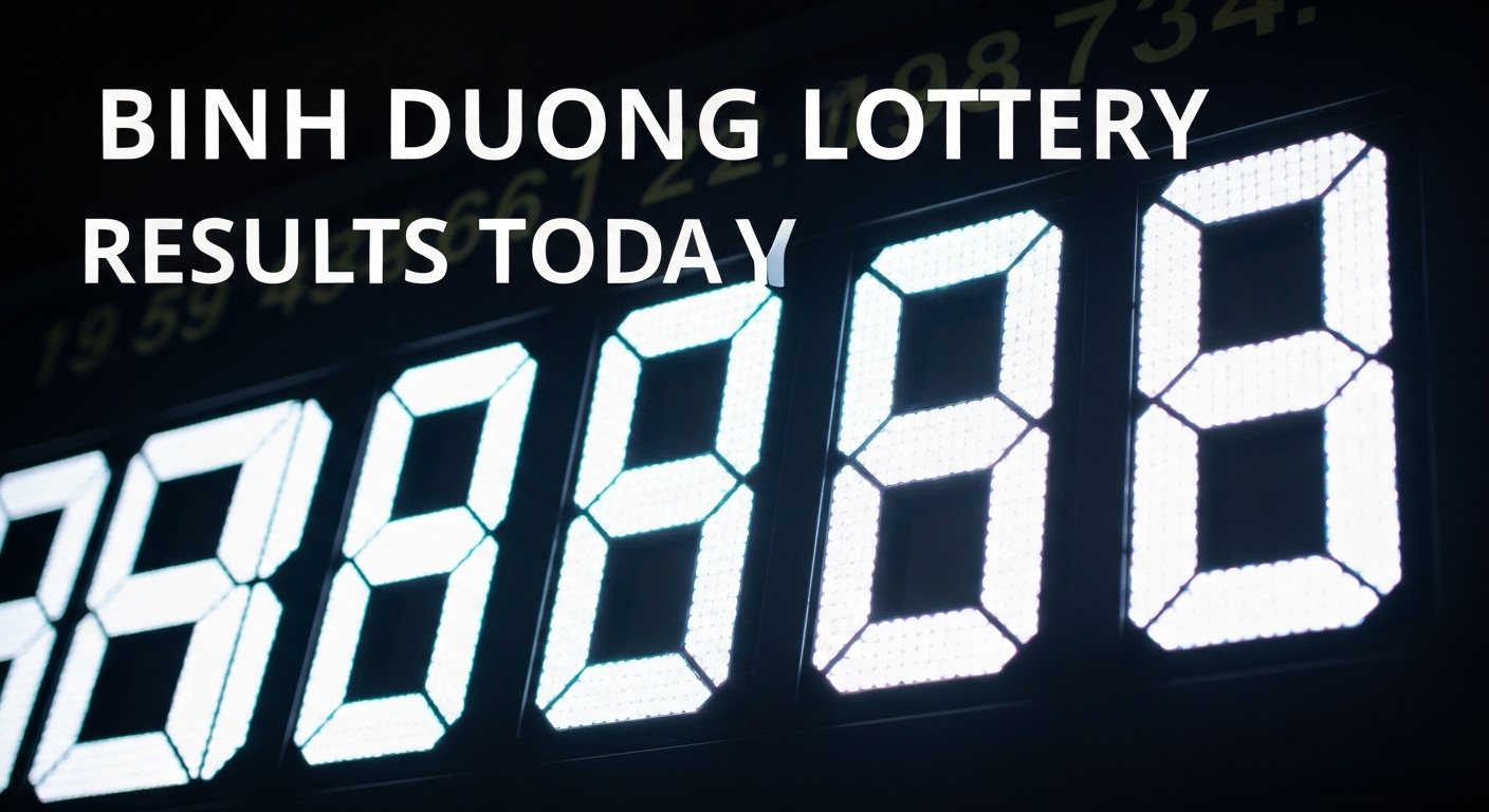 Kết quả xổ số bình dương