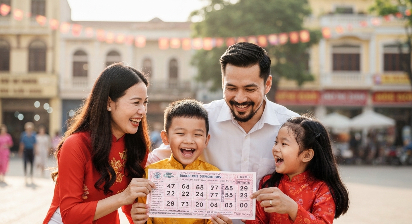 Hình ảnh tượng trưng cho sự may mắn trong xổ số